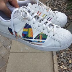 Adidas Superstar Pride "Love Unites" Mens Size 11