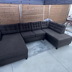 Brown Sectional Couch For Sale