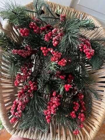 Floral Craft Picks Christmas Holiday Decorations