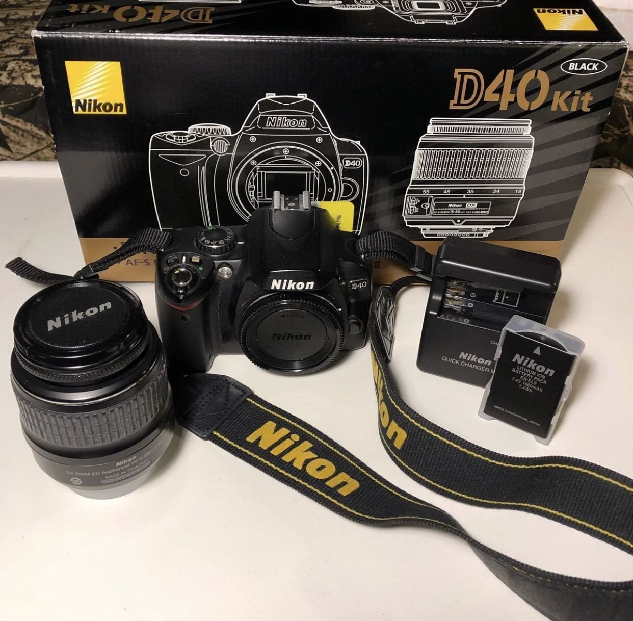 digital camera Nikon D40 kit