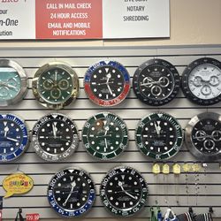 Wall Clocks Metal Designs Daytona - GMT - Submariner  14" Wall Clock  - Brand New 