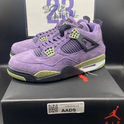 Jordan 4 Canyon Purple 