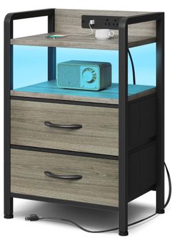 Lazzanto Night Stand Bedside Charger Bedroom