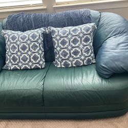 Leather Sofa And Love Seat