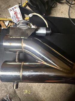 Custom Dual Exhaust Pipe Assembly
