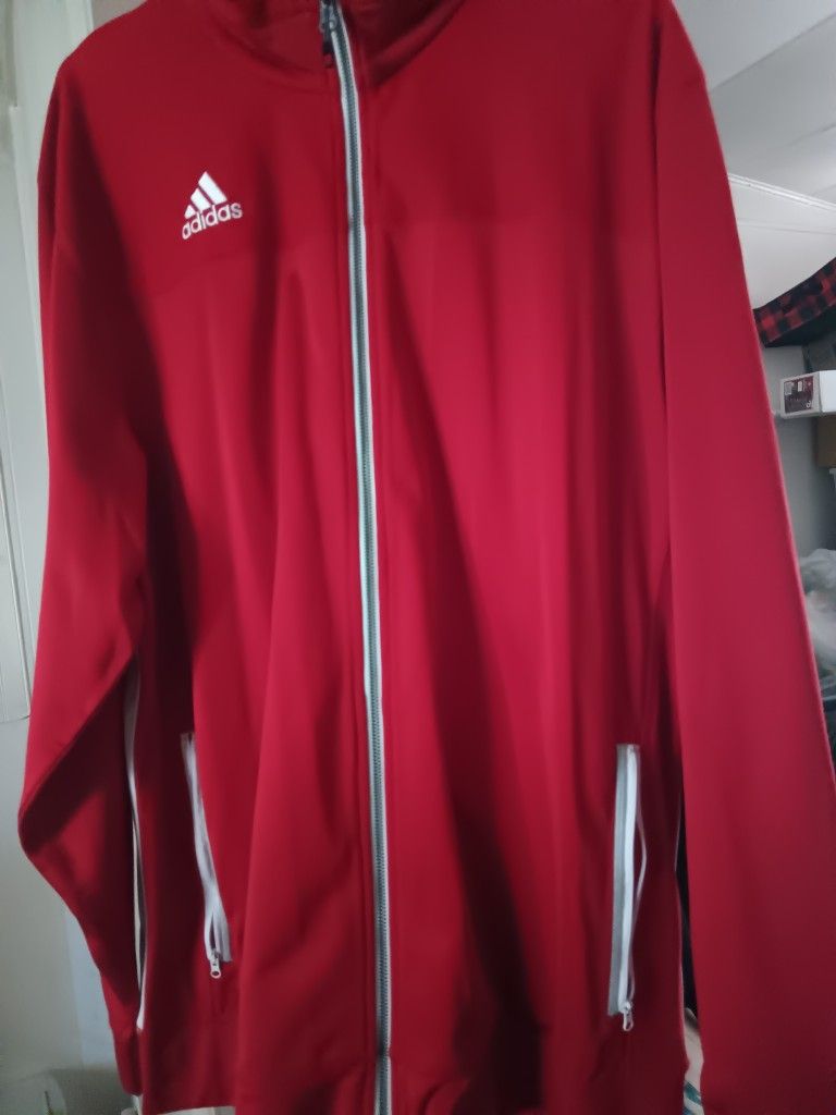 Adidas men's shop climalite utility jacket