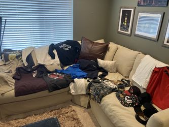 Selling shirts and sweatshirts