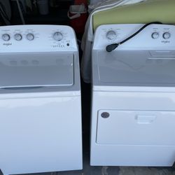 Whirlpool Washer & Dryer 