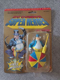 Vintage ToyBiz 1989 DC Comics Super Heroes The Penguin Action Figure  New