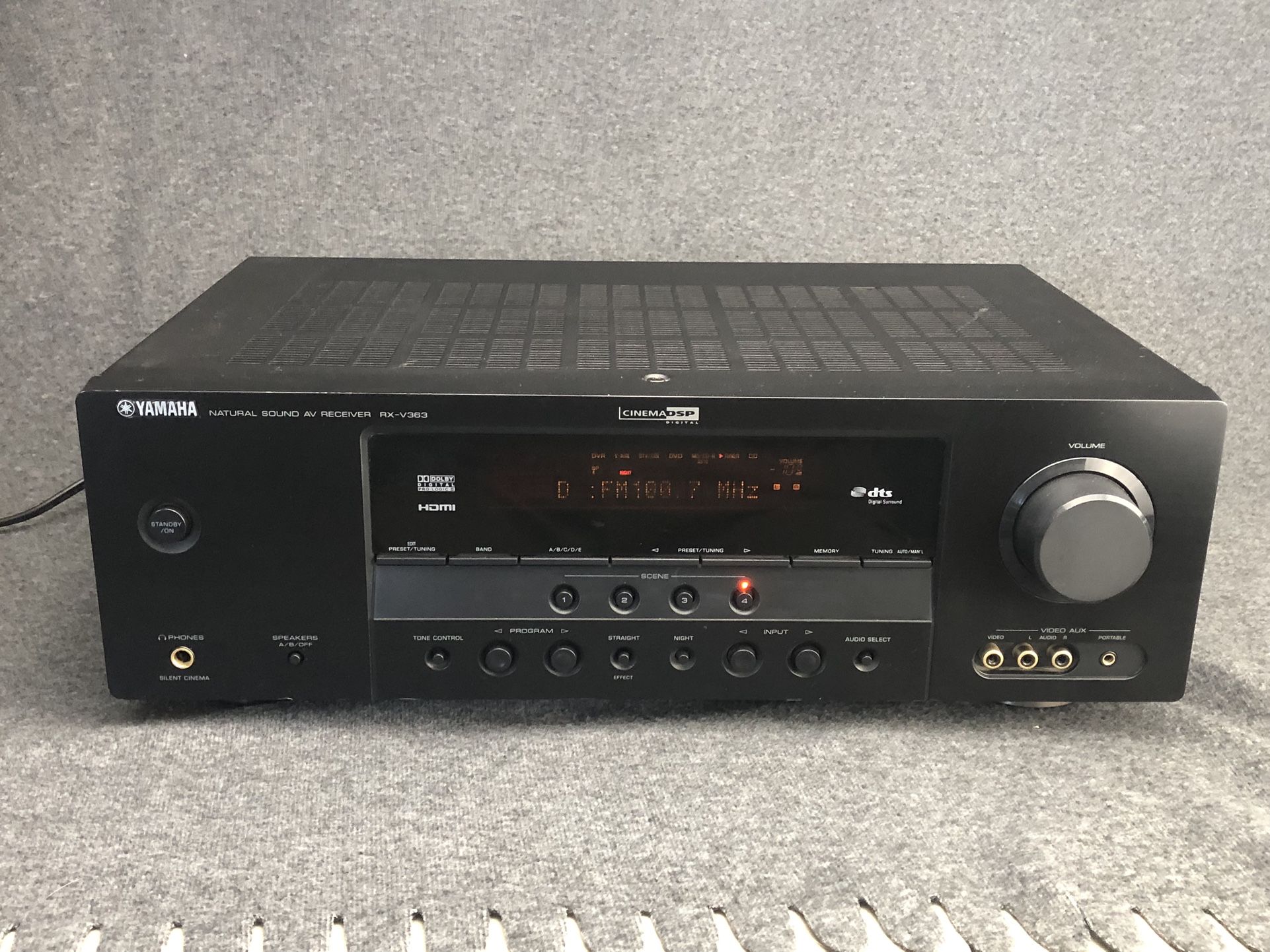 Yamaha Natural Sound AV Receiver RX-V363