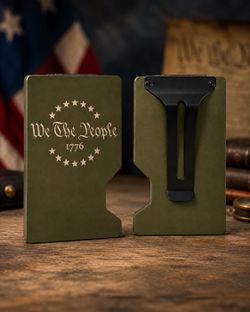 Olive green wallet