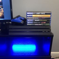 - $140. - PS4 With Original Controller and Charging Cable. HDMI, Power cord 6 games and Sony Kinect Camera Included.