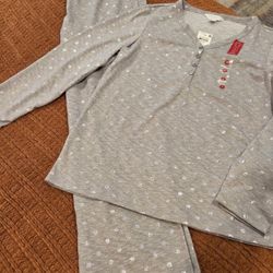 Pajama Set Macy's Size Small