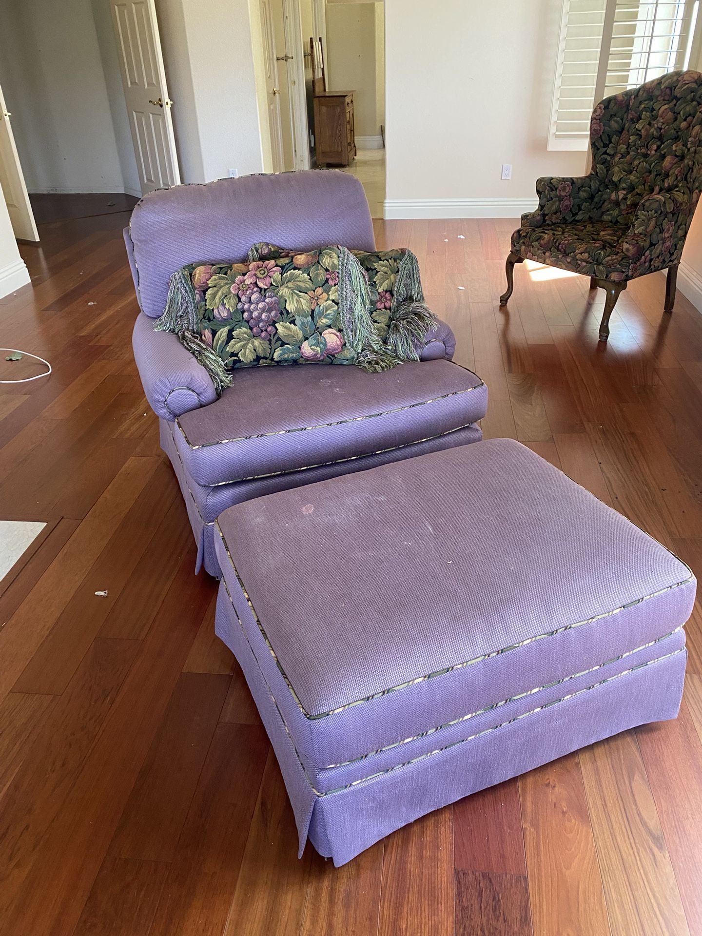 Chair and Ottoman