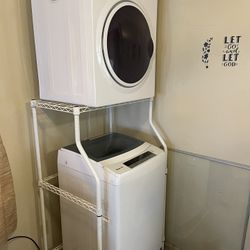 Compact Stackable Washer and Dryer w Rack And Dolly $400 OBO