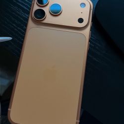 Unlocked iPhone 17pro Max Orange 