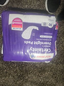 Walgreens  Certainty  women overnight pads