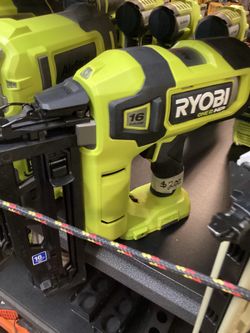 Ryobi 18V HP Brushless 16Ga Finish Nailer ( Tool-Only) $200