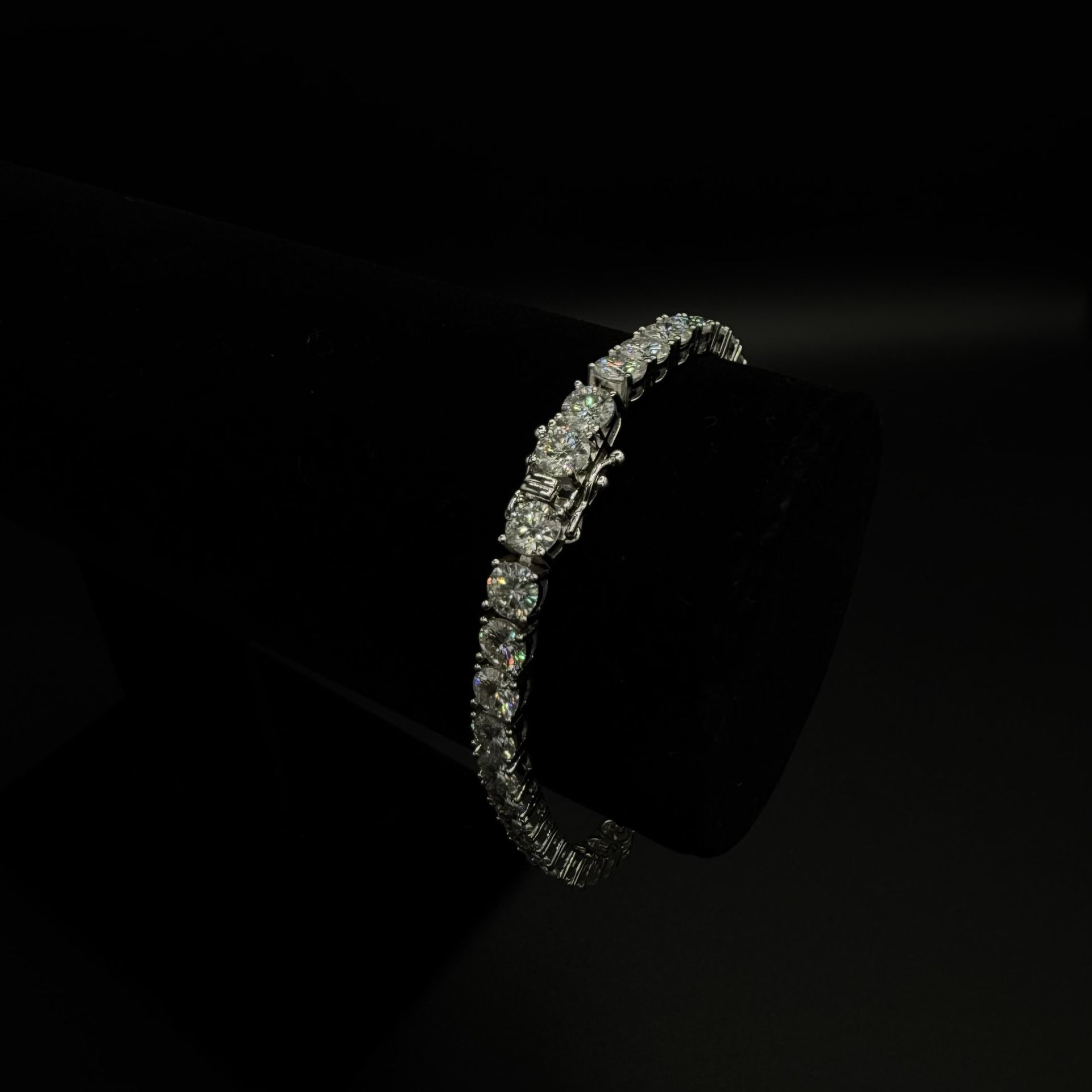Premium VVS Diamond Moissanite Tennis Bracelet new 5mm