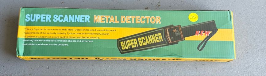 Super Scanner Handheld Metal Detector