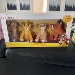 Lion King Simba Plushies Set