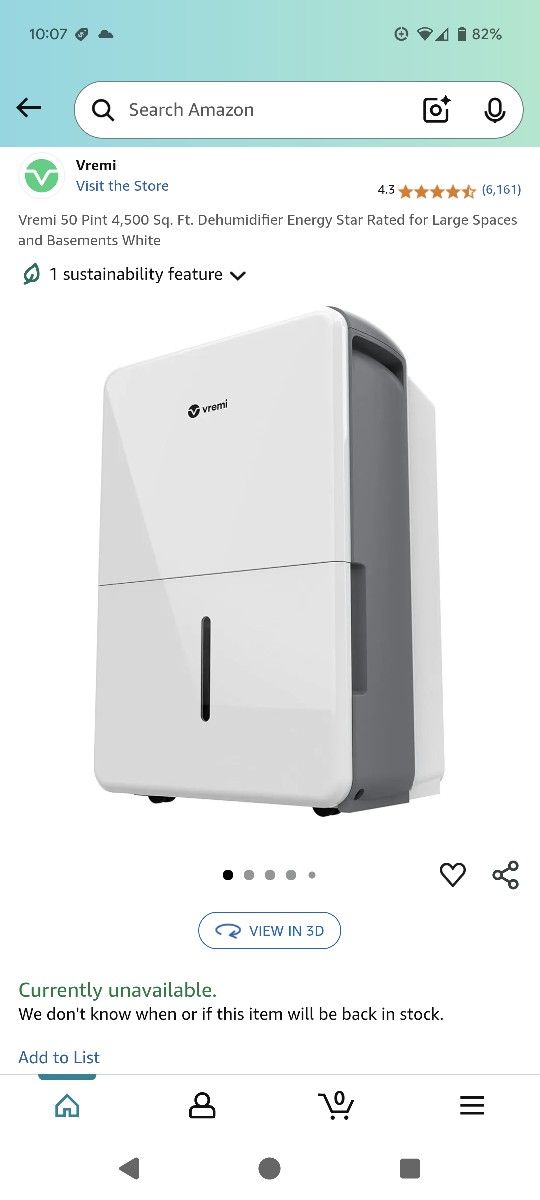 Vremi Dehumidifier