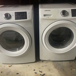 Samsung Washer & Gas Dryer