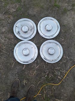 Vintage Mercury Marauder Hubcaps Mid 60s
