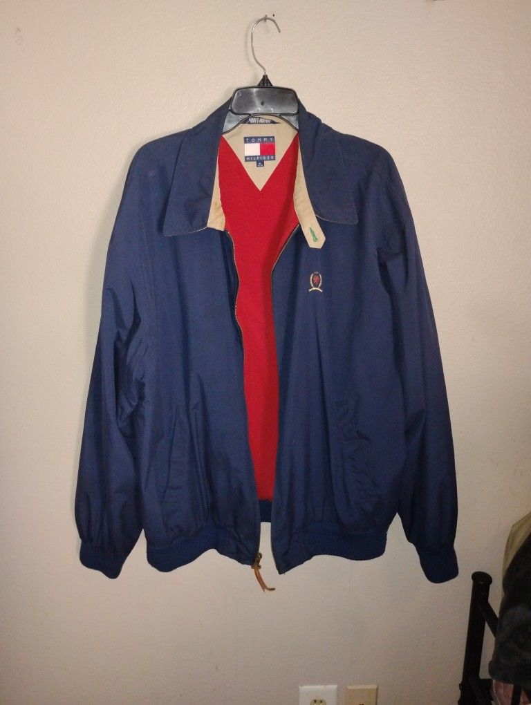 Vintage Tommy Hilfiger Windbreaker Coat Jacket