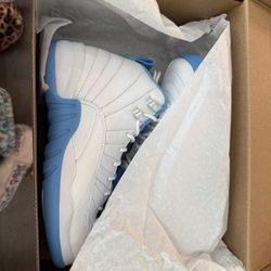 Jordan 12s University Blue - Authentic 