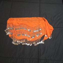Dance Scarf Skirt (ORANGE)