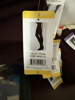 Matty M Leggings - XS & S - Deep Merlot