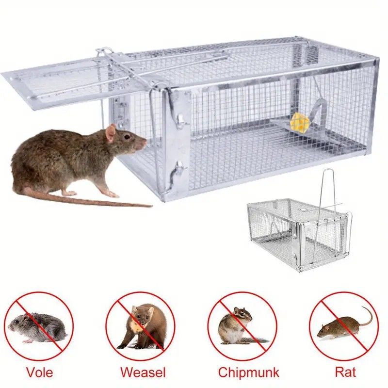 Cage Trap for Chipmunk Rat Mice Squirrel Rodent