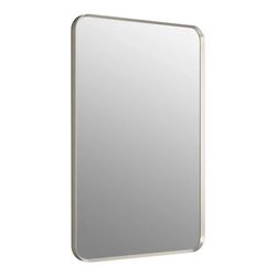 Kohler Orime 24" x 36" Rectangular Framed Mirror Brushed Nickel