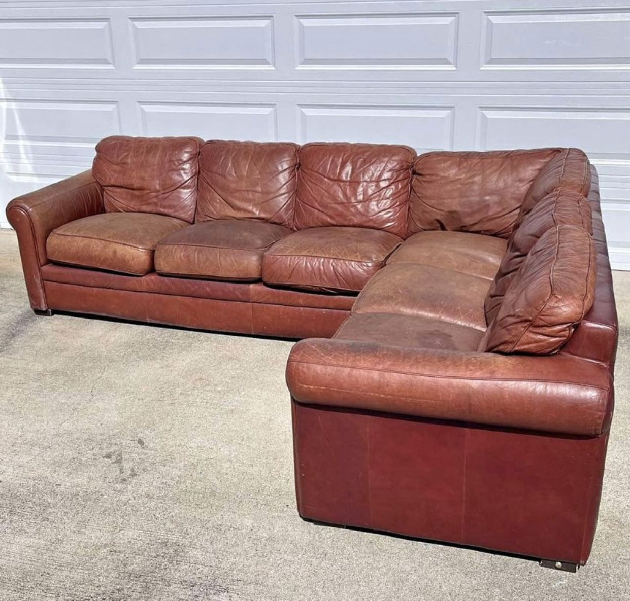 Leather Sectional Free Delivery Sofa Couch