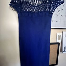 Women’s Juniors Fishnet Dress 