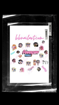 Water decals nail supplies