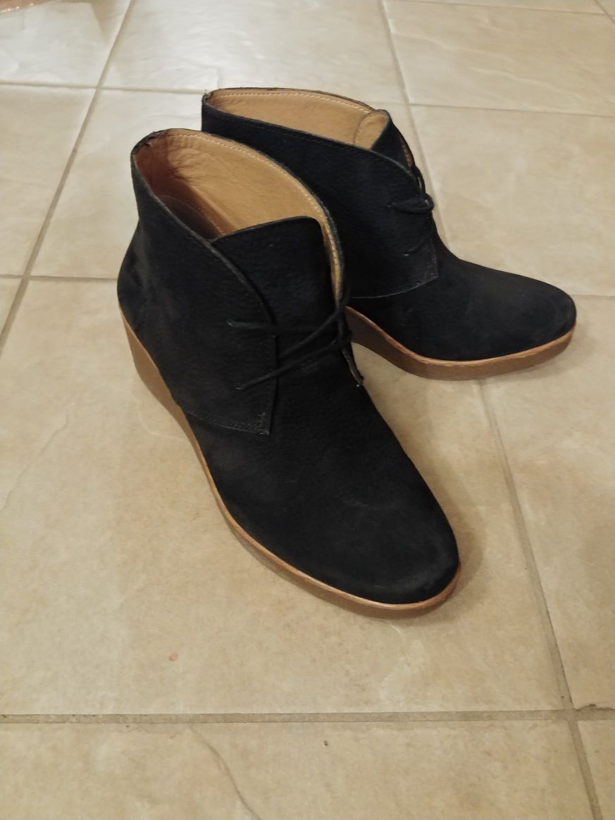 Lucky Brand leather boots for women