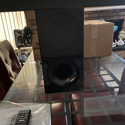 Sony sound bar with sub HT-X9000F lightly used