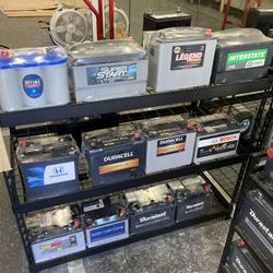 Car batteries