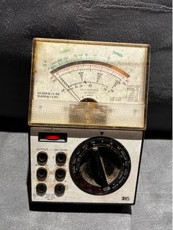 Vintage Radio Shack Micronta 25-Range Multitester Cat. No. 22-202U — Untested
