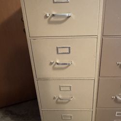 2 Metal Cabinets