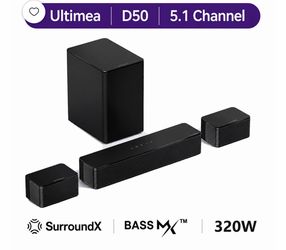 ULTIMEA 5.1 Virtual Surround Sound Bar