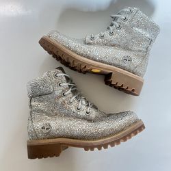 Timberland X Jimmy Choo Women’s Boots Size 39 Crystal