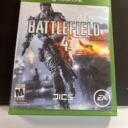 Battlefield 4 (Microsoft Xbox One, 2013) Excellent Condition 