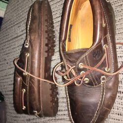 Very Nice Heavy Leather Timberland Shoes Size 10 Only $45 Firm