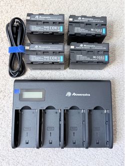 Powerextra Battery Charger with Bag