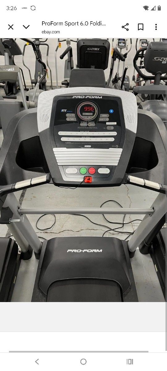 Proform 6.0 Sport Folding Treadmill