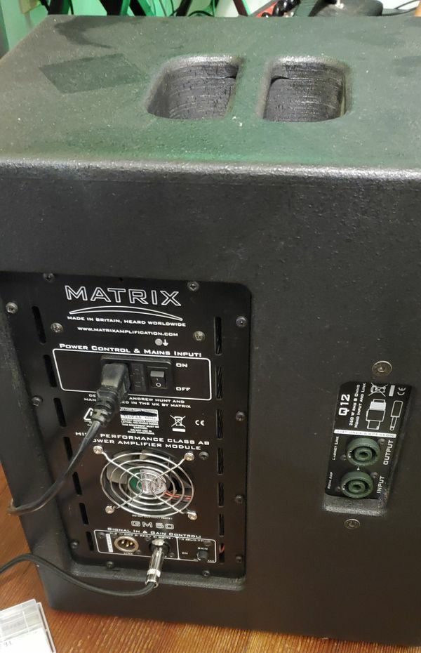 Matrix Q12a Active Powered FRFR Monitor Speaker Cab