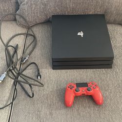 PS4 And Controller //NO TRADES. 
